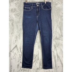 Levis 312 Shaping Slimming Slim Jeans Womens 28 Dark Wash Indigo Denim 29x28